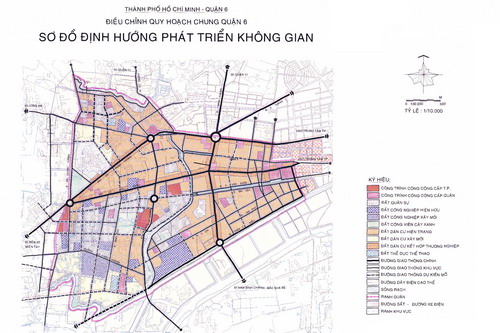 Điều chỉnh quy hoạch chung quận 6, Tp.HCM